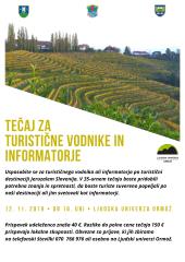 Tečaj za turističnega vodnika in informatorja